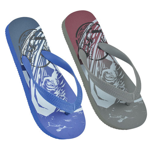 Boys Surfing Print Flip Flops