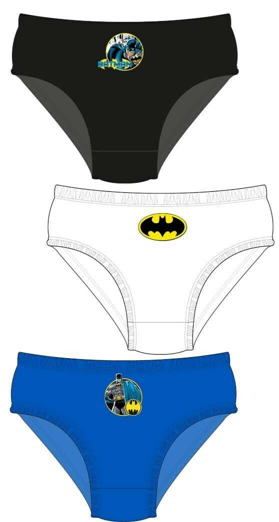 3 Pack Batman Boys Underwear