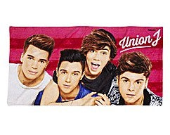 Union J Boyz Beach Bath Towel