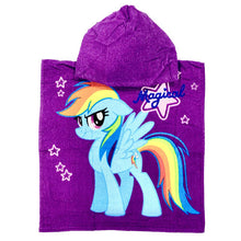 Load image into Gallery viewer, Official My Little Pony Towel Cotton Poncho
