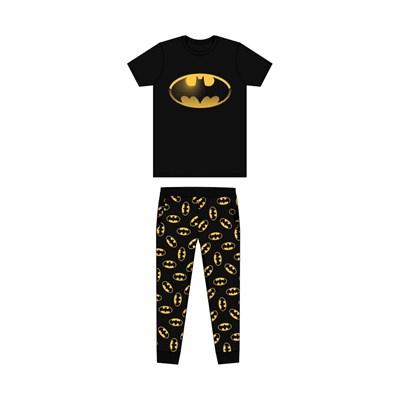 Mens Cartoon Character Batman Pyjama Set