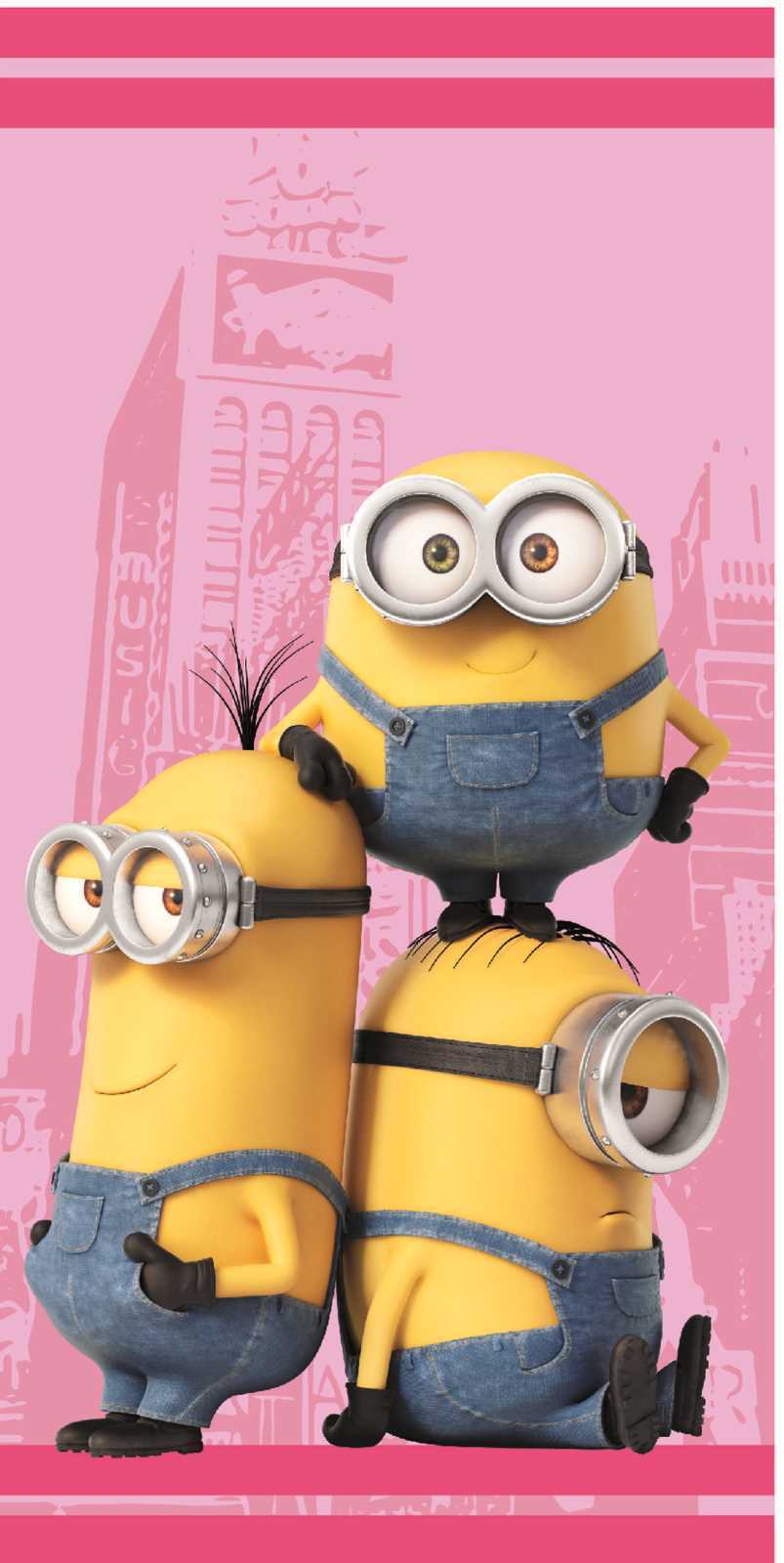 Despicable Me Minions 3 Beach Bath Towel