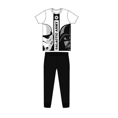 Mens Cartoon Character Star Wars Pyjama Set