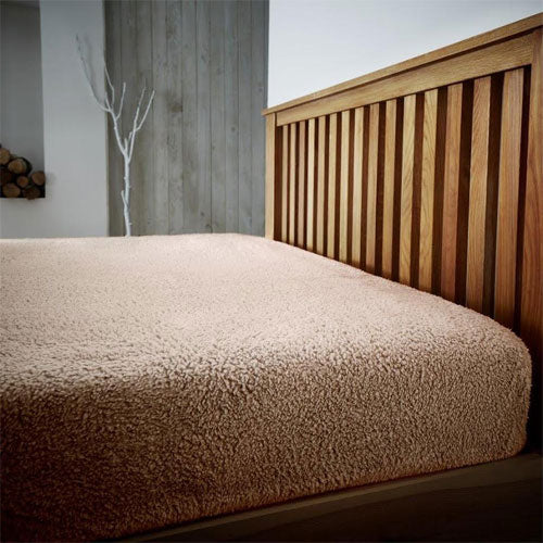 Super Soft Teddy Feel Mink Fitted Bed Sheets