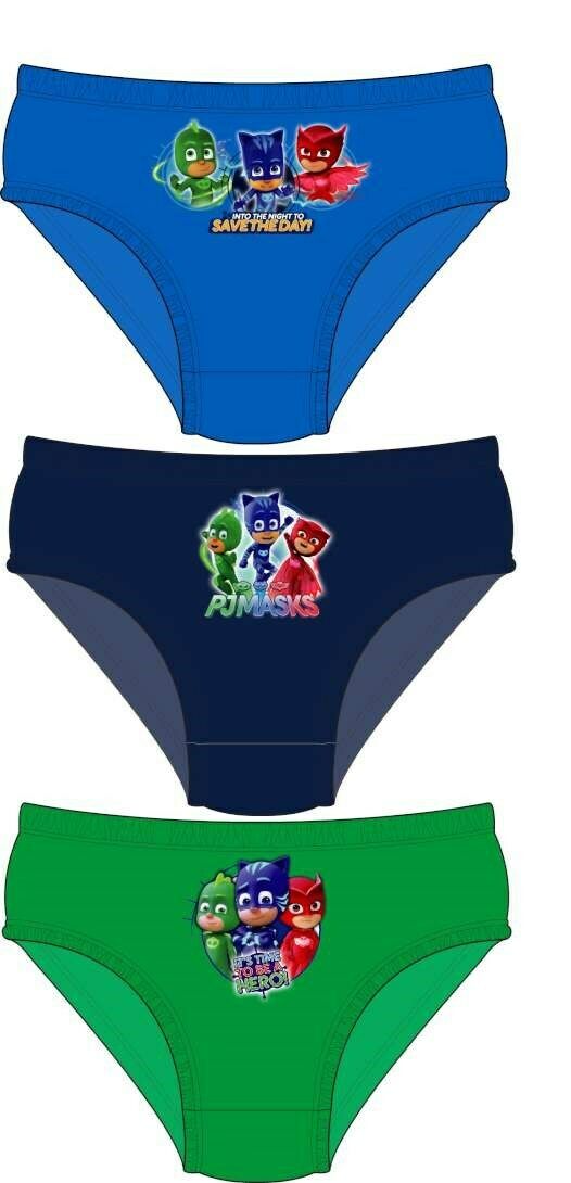 3 Pack PJ Masks Boys Underwear