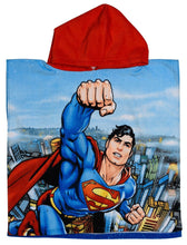 Load image into Gallery viewer, Superman /Batman Poncho
