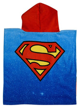 Load image into Gallery viewer, Superman /Batman Poncho
