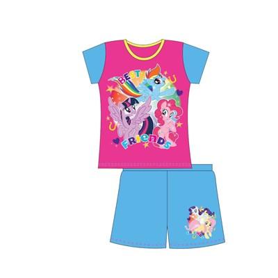 Girls Cartoon Character My Little Pony Short Pyjama Set