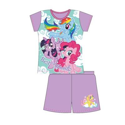 Girls Baby Cartoon Character My Little Pony Short Pyjama Set