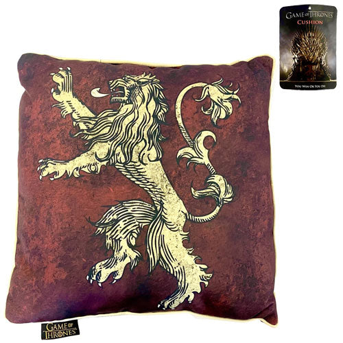 Official Games Of Thrones Lannister Map Cushion