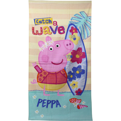 Official Peppa Pig Wave Beach Towel