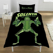 Load image into Gallery viewer, Rick and Morty RAT SUIT Single Duvet Set
