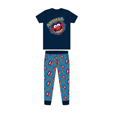 Mens Cartoon Character Animal Pyjama Set