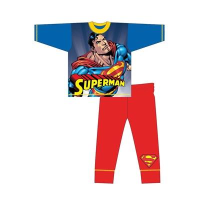 Boys Superman Sub Long Sleeve Pyjama Set