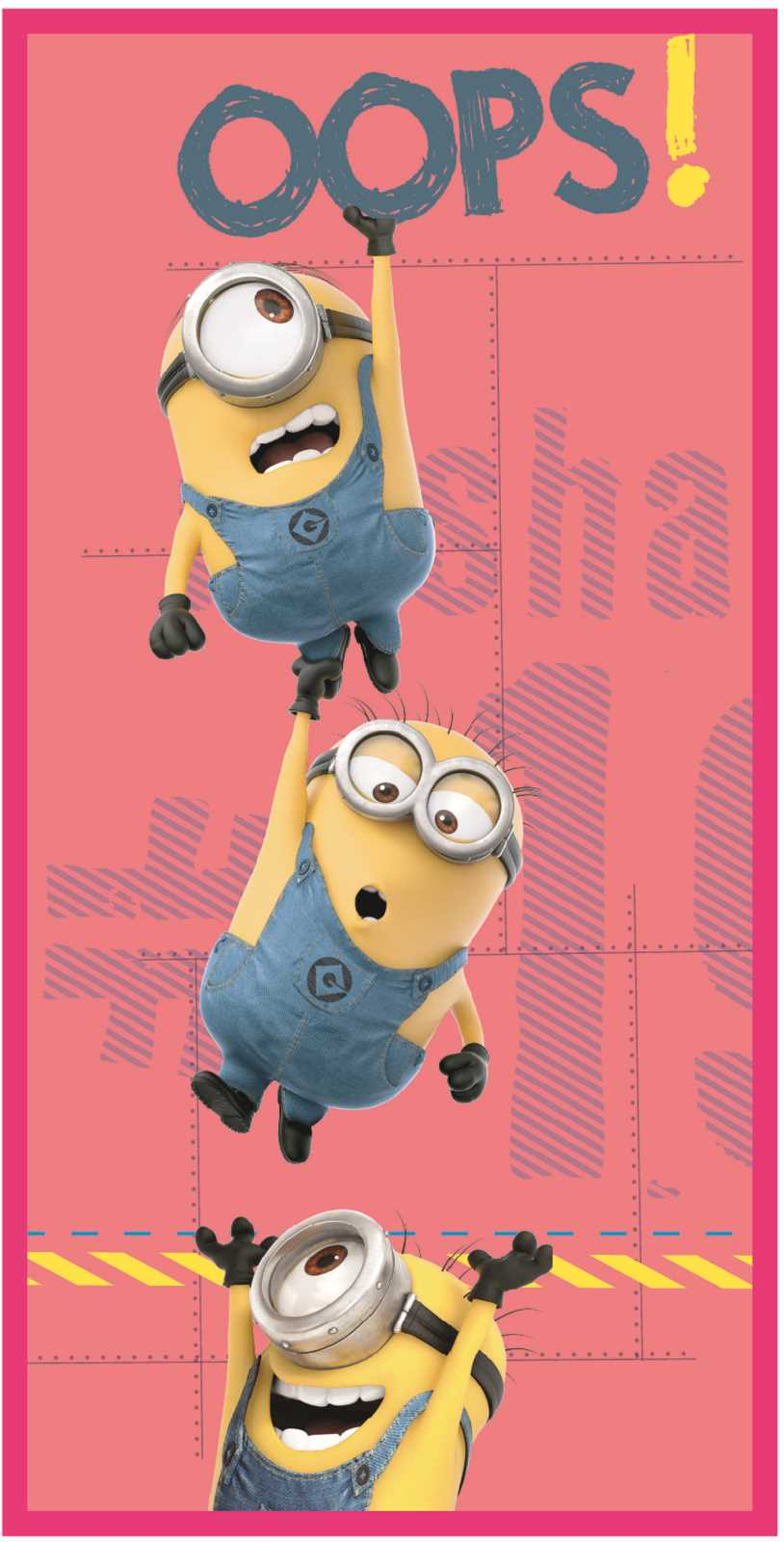 Despicable Me Minions Oops Beach Bath Towel