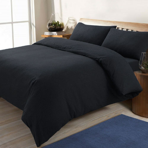 Supersoft Jersey Duvet Set Charcoal