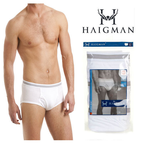 Haigman 3 Pack Luxury Combed Cotton Brief