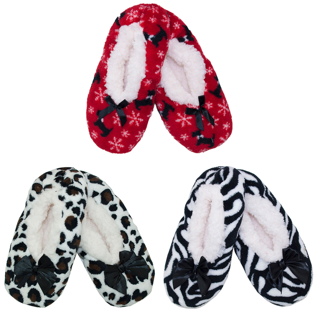 Ladies Slippers With Grips By Foxbury