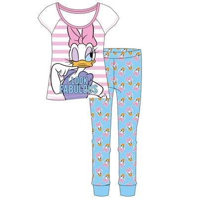 Ladies Woman Cartoon Character Daisy Duck Pyjama Set