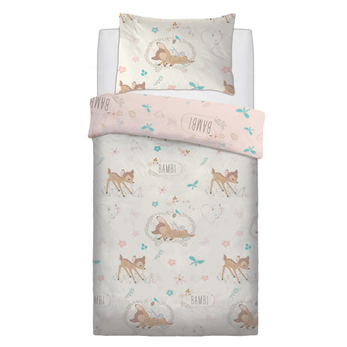 Official Bambi Reversible Single Duvet Set