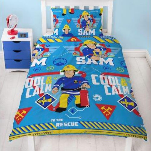 Official Fireman Sam Duvet Set Cool