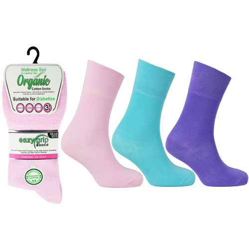 Ladies Wellness Organic Cotton Socks Toronto