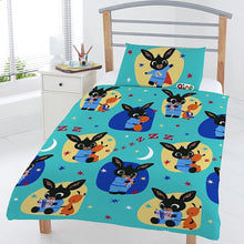 Load image into Gallery viewer, Bing Bunny BEDTIME Junior Duvet Cover Set
