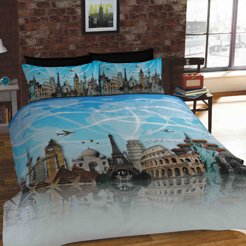 All Around The World Duvet Set