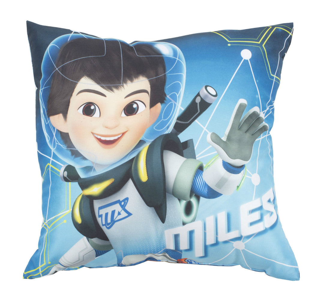 Miles From Tomorrow CADET Square Cushion