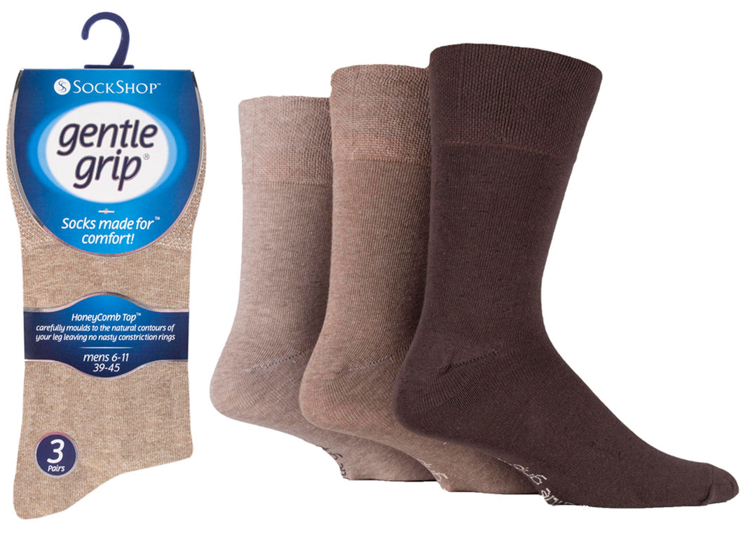 Mens Gentle Grip Socks by Sock Shop