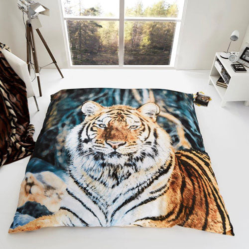 Tiger Mink Faux Throw 150 x 200cm