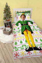 Load image into Gallery viewer, Buddy The Elf Panel Single Duvet Cover Set
