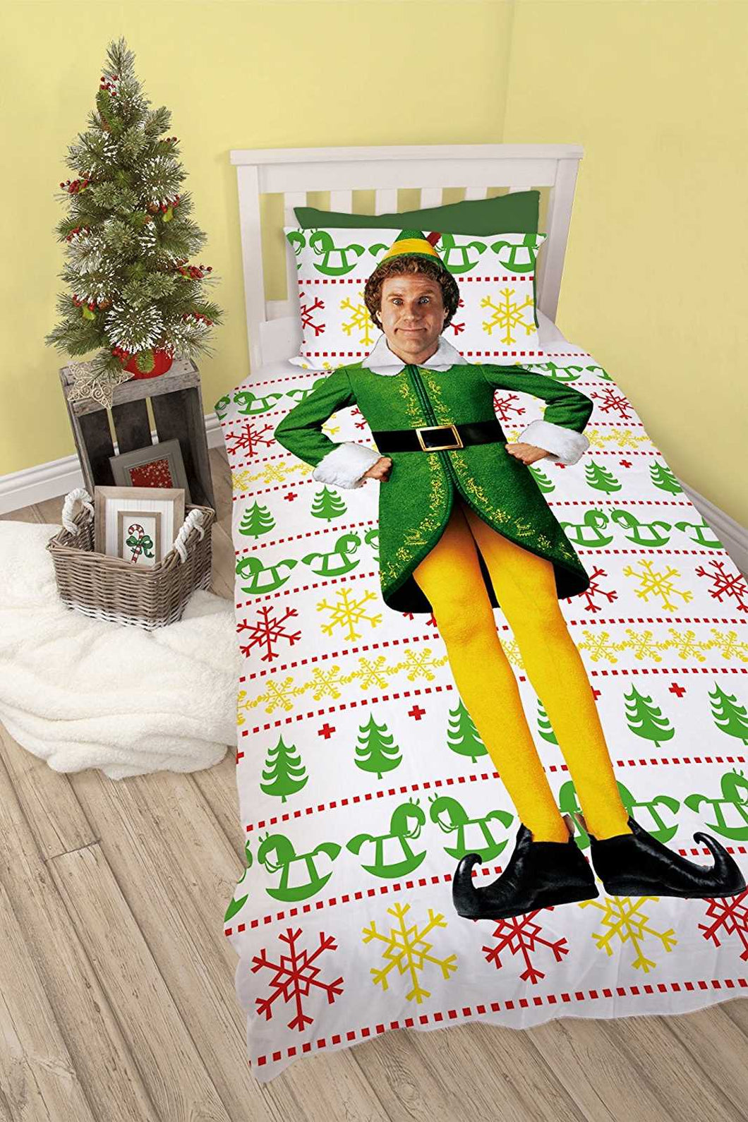 Buddy The Elf Panel Single Duvet Cover Set