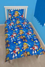 Load image into Gallery viewer, Official PAW Patrol Rescue &quot;Reversible&quot; Single Duvet Cover Bedding Set
