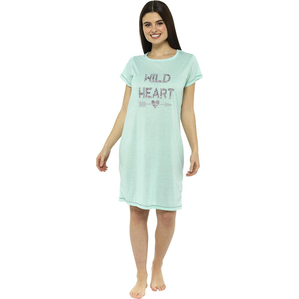 Ladies Jersey Printed Nightie