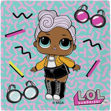 Load image into Gallery viewer, 4 Pack Official L.O.L. Surprise! Character 100% Cotton Face Cloth
