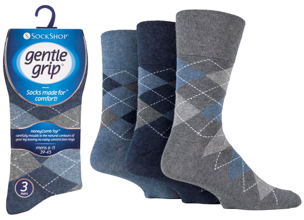 Mens Gentle Grip Socks by Sock Shop