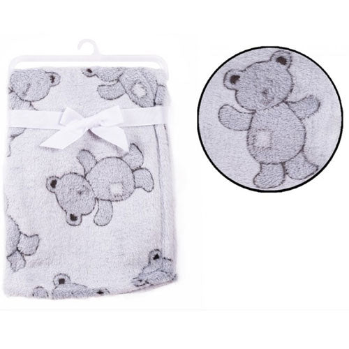 Baby Soft Teddy Design Blanket