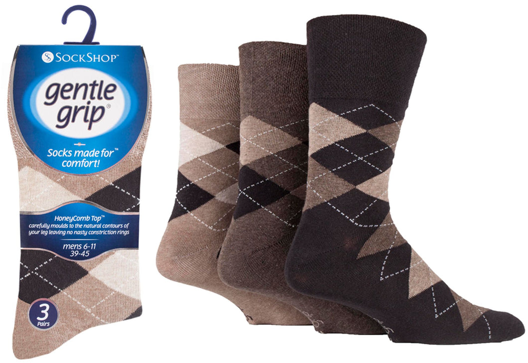 Mens Gentle Grip Socks by Sock Shop