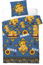 Load image into Gallery viewer, Lion King Simba Single Rotary Duvet Cover Set
