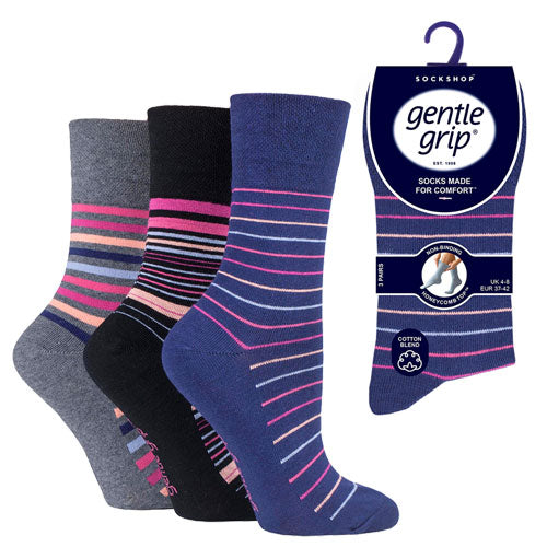 Ladies Gentle Grip Socks Drifter