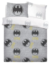 Load image into Gallery viewer, Batman Grey Double MICRO Rotary Duvet Cover Set
