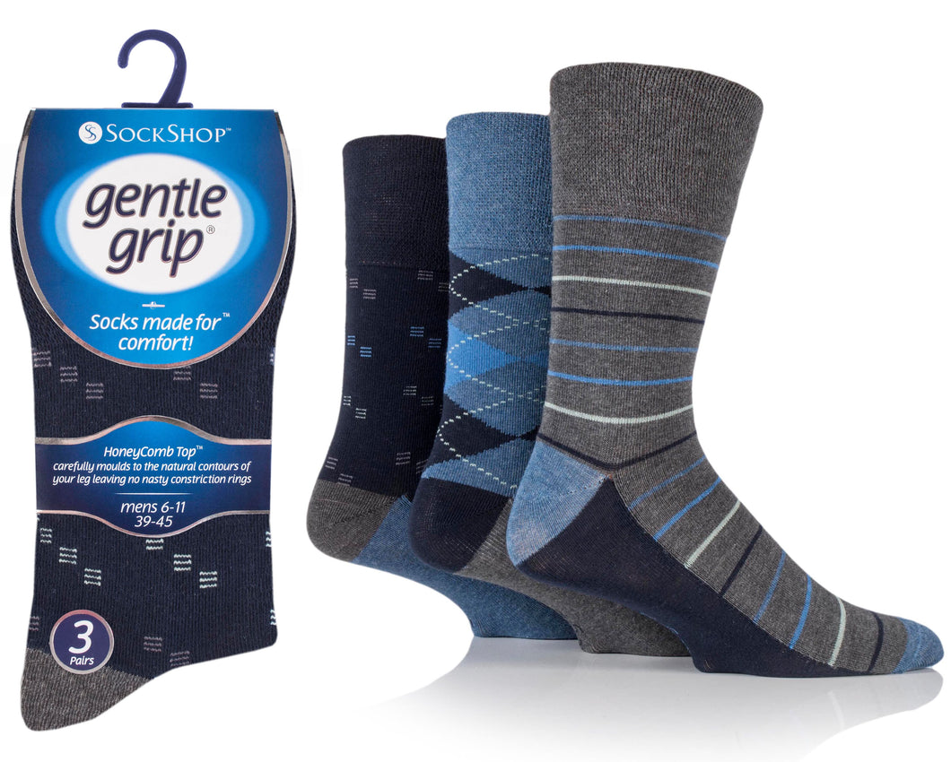 Mens Gentle Grip Socks by Sock Shop