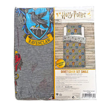 Load image into Gallery viewer, Official Harry Potter Sorted Single Duvet Set
