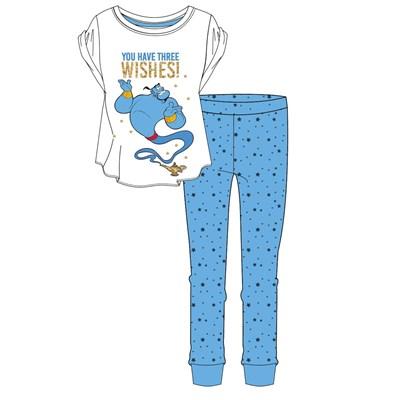 Ladies Woman Cartoon Character Aladdin Pyjama Set