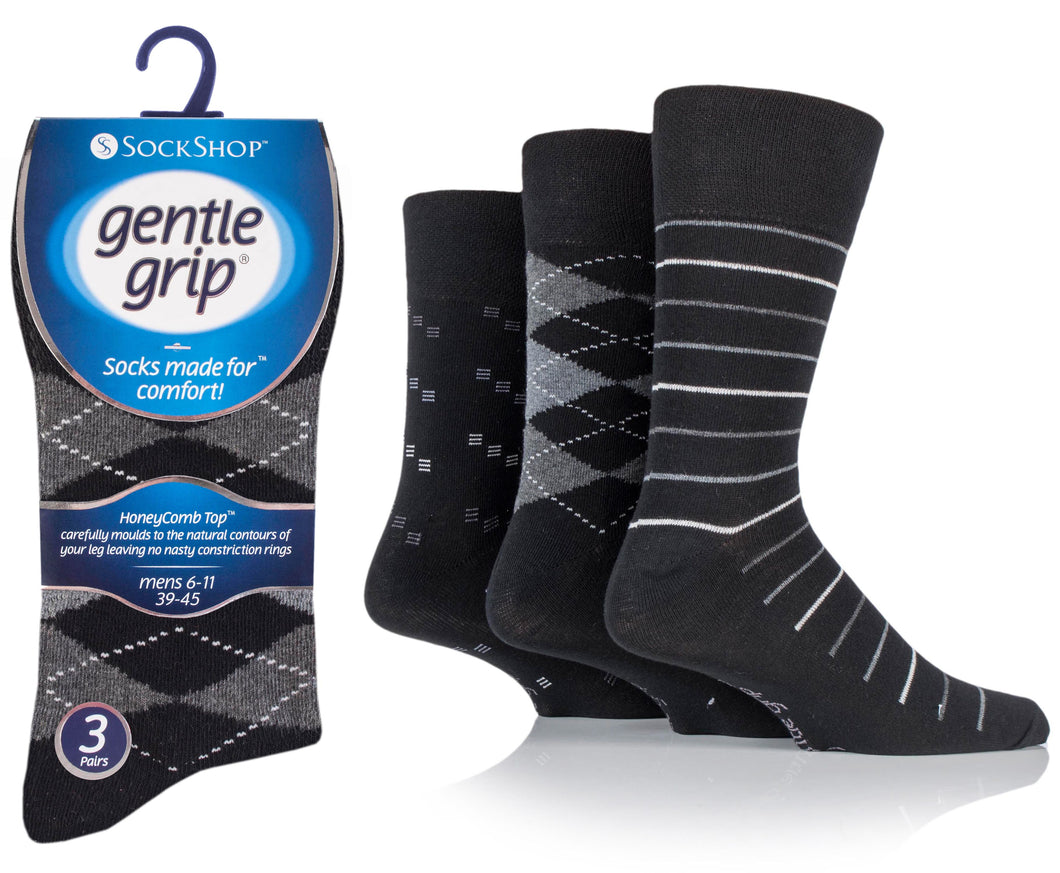 Mens Gentle Grip Socks by Sock Shop