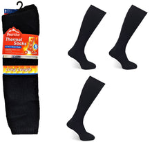 Load image into Gallery viewer, 6 Pack Men&#39;s Long Length Thermal Socks
