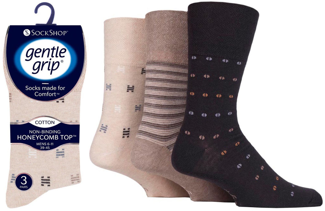 Mens Gentle Grip Socks by Sock Shop