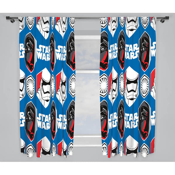 Star Wars Episode 7 Curtains 72 Inch