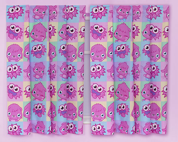 Moshi Monsters Poppet Ready Made Curtains 66